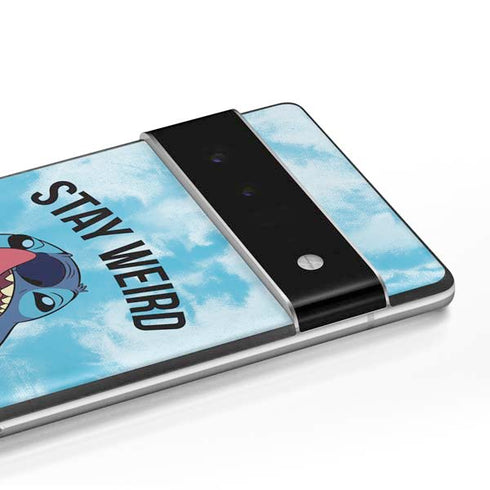 Disney Lilo and Stitch Stay Weird Google Pixel 6 Pro Skin